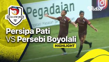 HIghlight - Persipa Pati 5 vs 0 Persebi Boyolali | Liga 3 2021/2022