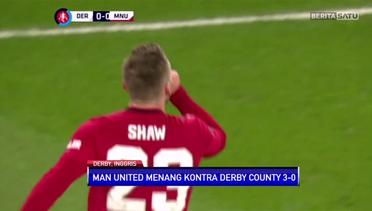 Hantam Derby County, Manchester United ke Perempat Final Piala FA