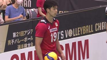 Full Match | Jepang vs Qatar | Asian Men's Volleyball Championship 2021