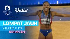 Final Lompat Jauh Putri - Atletik - Highlights | Olympic Games Paris 2024