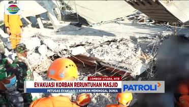 3 Korban Gempa Lombok di Masjid Jabal Nur Berhasil Dievakuasi Petugas - Patroli 