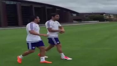 Intip Latihan Perdana Pedro Bersama Chelsea