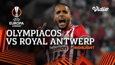 Highlight - Olympiacos vs Royal Antwerp | UEFA Europa League 2021/2022