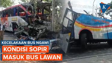 Kecelakaan Bus Ngawi antara Eka Vs Sugeng Rahayu, Sopir Masuk Bus Lawan