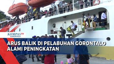 Arus Balik di Pelabuhan Kota Gorontalo Mengalami Peningkatan 40 Persen