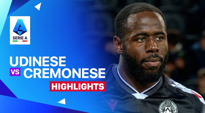 Udinese Calcio vs Cremonese