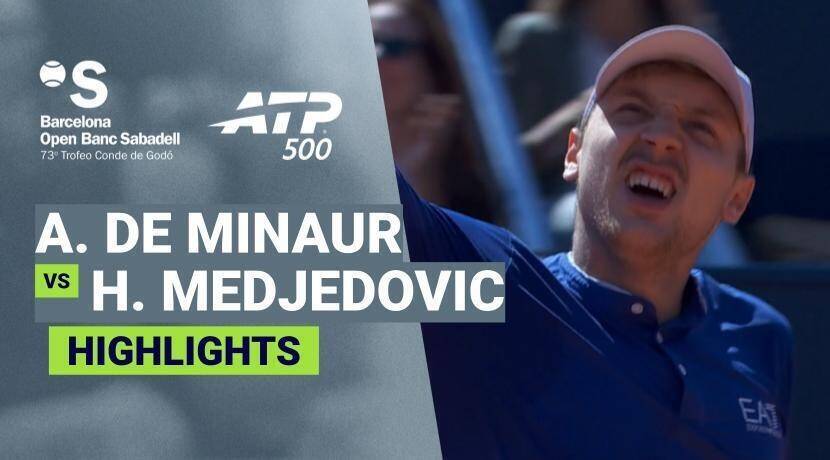 Alex de Minaur vs Hamad Medjedovic - Round of 16 | ATP 500: Barcelona Open Banc Sabadell 2026
