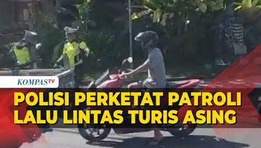 Pihak Kepolisian Tingkatkan Patroli Lalu Lintas Turis Asing di Bali