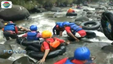 Memacu Adrenalin di Sungai Ciherang Purwakarta - Fokus Malam