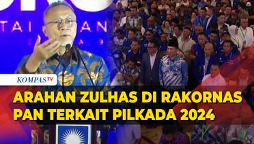 [FULL] Arahan Zulhas di Rakornas PAN Terkait Pilkada 2024 hingga Sebut Proses Pilpres Melelahkan