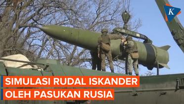 Pasukan Rusia Uji Coba Rudal Iskander Berkemampuan Nuklir