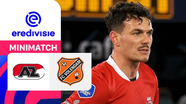AZ Alkmaar vs FC Volendam - Mini Match | Eredivisie 2025/26