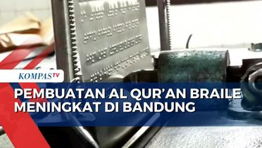 Percetakan Al Quran Huruf Braile di Bandung Memproduksi Capai 500 hingga 1000 per harinya
