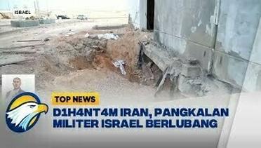 Rudal Iran Ciptakan Lubang di Pangkalan Militer Israel
