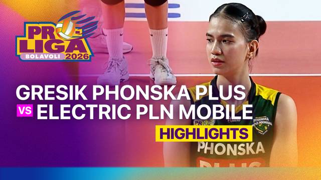 Final Four Putri: Gresik Phonska Plus Pupuk Indonesia vs Jakarta Electric PLN Mobile - Highlight | Proliga 2026