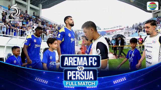 Arema FC VS Persija Jakarta - Full Match | BRI Super League 2025/26