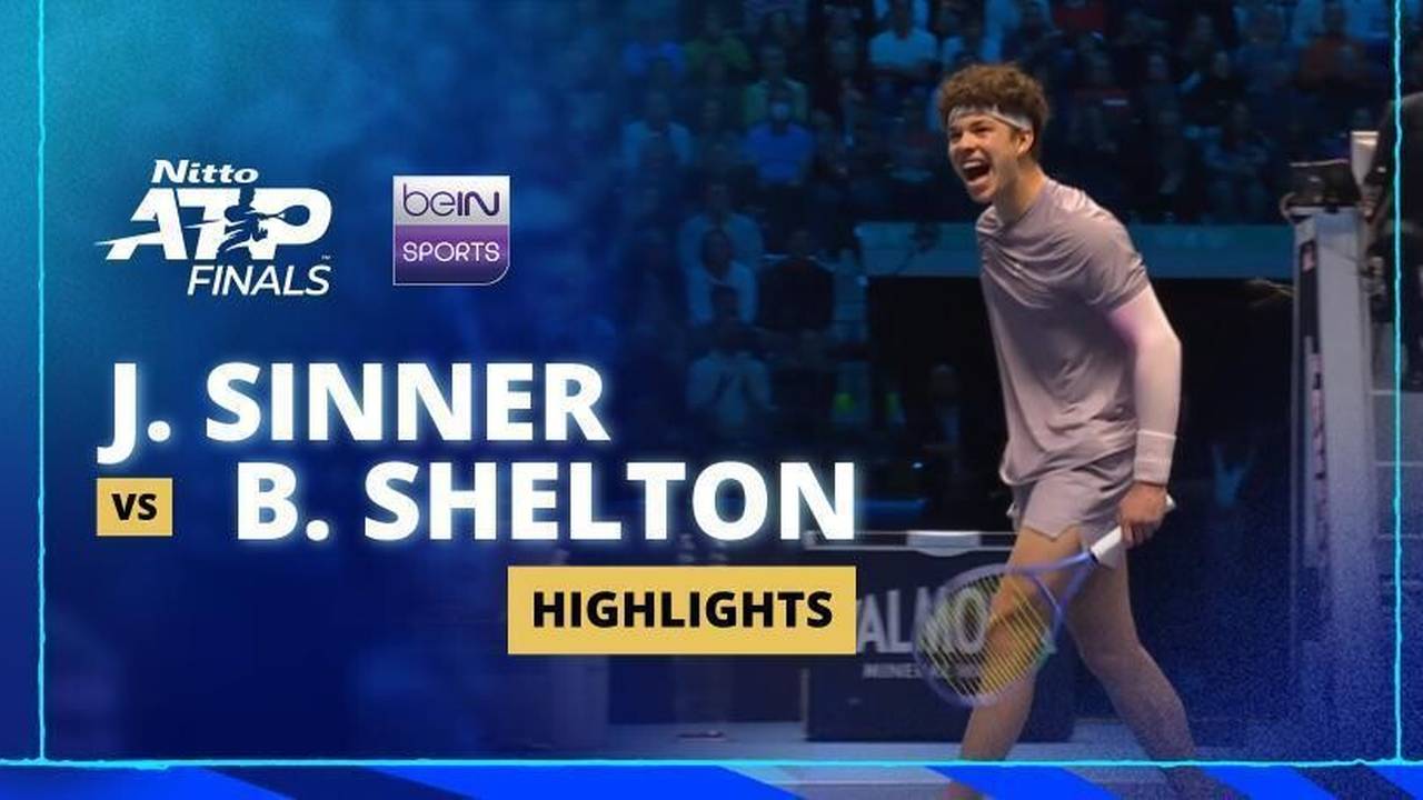 Jannik Sinner vs Ben Shelton - Highlight | Nitto ATP Finals 2025