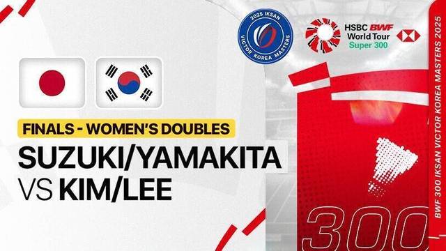 Hinata Suzuki/Nao Yamakita (JPN) vs Kim So Yeong/Lee Seo Jin (KOR) - Full Match | IKSAN VICTOR Korea Masters 2025