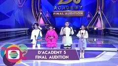 Tegang!! Akhirnya Sridevi (Prabumulih), Nayla (Bulukumba), Afan (Jakarta), Zeki (Subulussalam) Lolos  Final Audition Da 5 Hari Ke 2!!