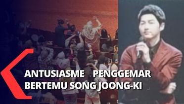 Perdana ke Indonesia, Song Joong-Ki Menyapa Langsung Penggemar Hingga Cicipi Nasi Goreng