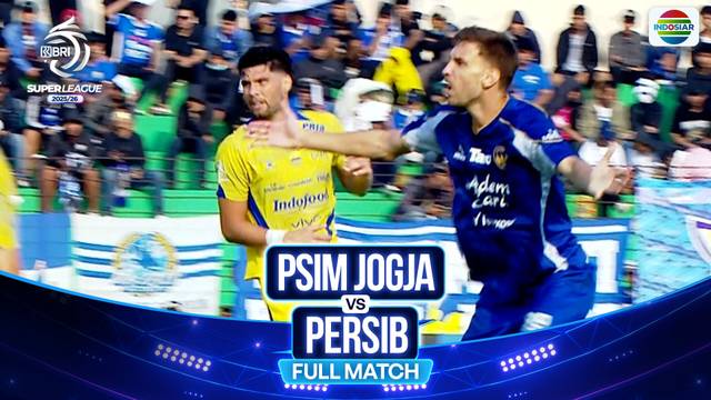 PSIM Jogja VS PERSIB - Full Match | BRI Super League 2025/26