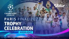 Real Madrid's Trophy Celebration | UEFA Champions League 2021/2022