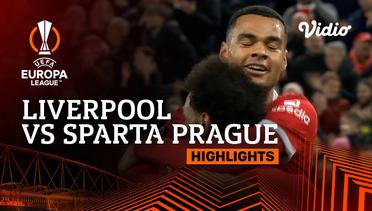 Liverpool vs Sparta Prague - Highlights | UEFA Europa League 2023/24