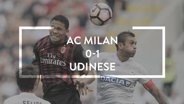 AC Milan Vs Udinese 0-1: Gol Perica Bungkam Publik San Siro