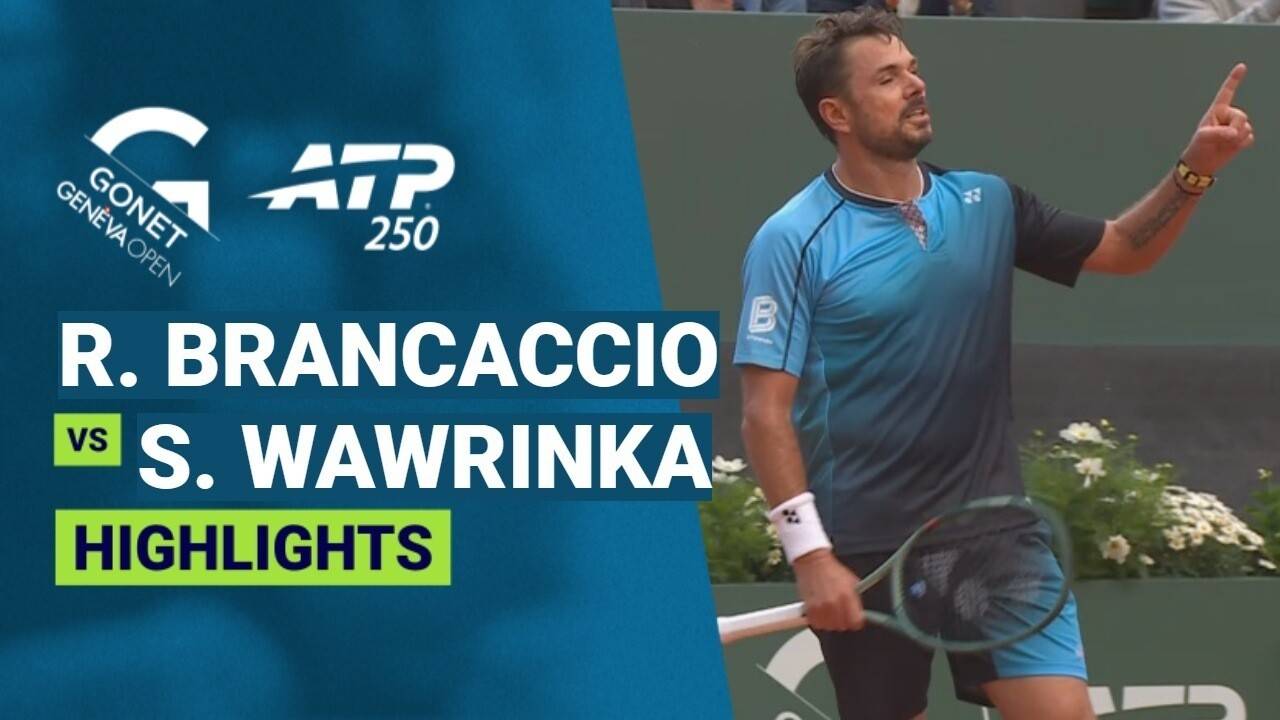 Raul Brancaccio vs Stan Wawrinka - Round 1 | ATP 250: Gonet Geneva Open 2026