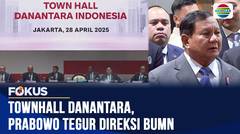Presiden Prabowo Tegur Direksi BUMN dalam Pertemuan Tertutup Danantara | Fokus