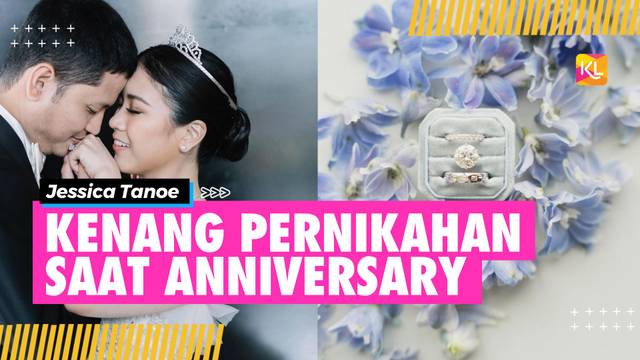 Dua Tahun Kemakan Gombal, 10 Potret Jessica Tanoe Kenang Momen Pernikahan Saat Rayakan Anniversary
