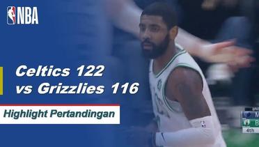 NBA I Cuplikan Pertandingan : Celtics 122 vs Grizzlies 116