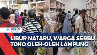 Libur Nataru, Toko Oleh-Oleh Lampung Dipadati Pembeli