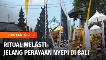 Jelang perayaan Nyepi , Ritual Melasti Digelar di Kabupaten Jembrana | Liputan 6