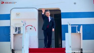 Kedatangan PM RRT Li Qiang di Bandara Internasional Soekarno-Hatta, 5 September 2023