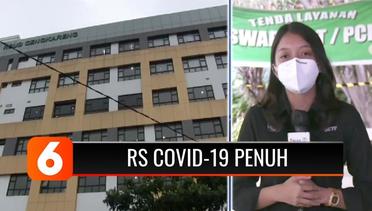 Kasus Covid-19 di Ibu Kota Masih Tinggi, Ruang ICU RSUD Cengkareng Bahkan Sudah Penuh | Liputan 6