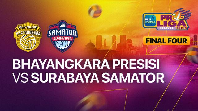 Final Four Putra: Jakarta Bhayangkara Presisi vs Surabaya Samator - Full Match | PLN Mobile Proliga 2025