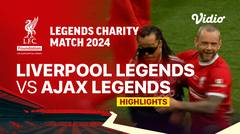 Liverpool Legends vs Ajax Legends - Highlights | Legends Charity Match 2024