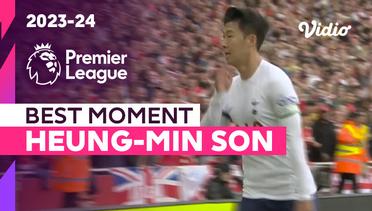 Aksi Son Heung-min | Arsenal vs Tottenham | Premier League 2023/24