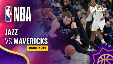 Utah Jazz vs Dallas Mavericks - Highlights | NBA Regular Season 2023/24