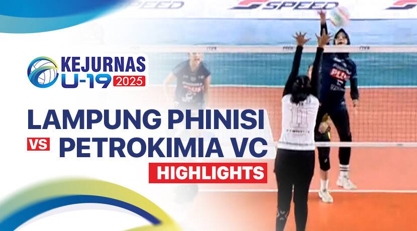 Lampung Phinisi vs Gresik Petrokimia Pupuk Indonesia