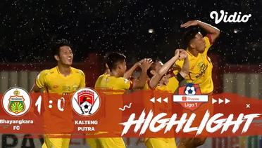 Full Highlight - Bhayangkara FC 1 vs 0 Kalteng Putera | Shopee Liga 1 2019/2020