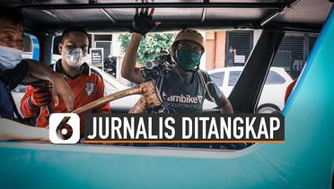 Turunkan Masker untuk Minum, Jurnalis Filipina Ditangkap