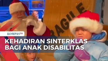 Kehadiran Sinterklas Bagi Anak Disabilitas di Amerika Serikat