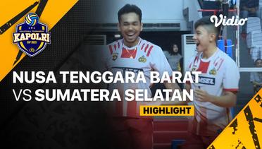 Highlights | Delapan Besar Putra: Nusa Tenggara Barat vs Sumatera Selatan | Piala Kapolri 2023