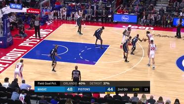NBA | Cuplikan Pertandingan: Magic 115 vs Pistons 91 | 2019 NBA Preseason