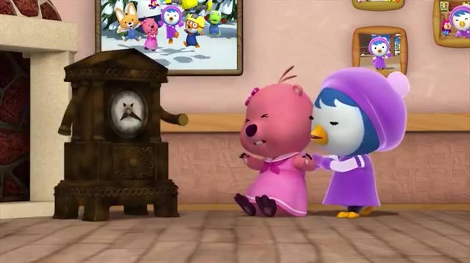Pororo, The Little Penguin - Ep 22 - A Day With Wall Clock (2022) | Vidio