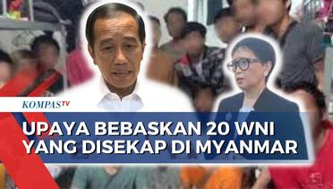 Presiden Jokowi Ungkap Upaya Kemenlu Bebaskan 20 WNI yang Disekap dan Disiksa di Myanmar