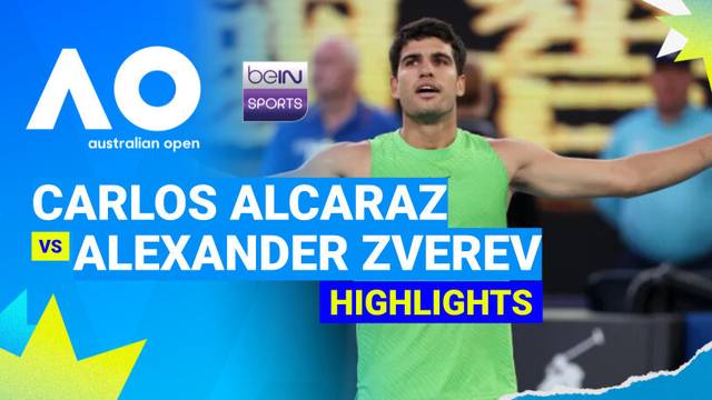 Carlos Alcaraz (ESP) vs Alexander Zverev (GER) - Highlight | Australian Open 2026