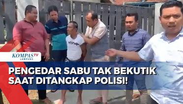 Pengedar Sabu Tak Berkutik saat Ditangkap Polisi!